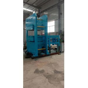 Mine screen rubber vulcanizing press machine to Automatic Two-layer