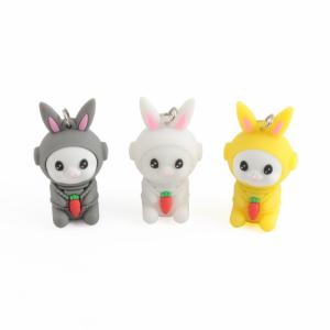 China 128GB 256GB​ Rabbit Shaped Pvc 3.0 USB Flash Drive Customized Design factory