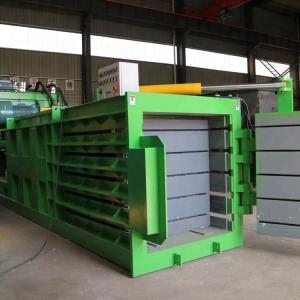 China Plastic Balers Pressing Machine/Waste Paper /Horizontal Hydraulic Cardboard Box Baling Press factory