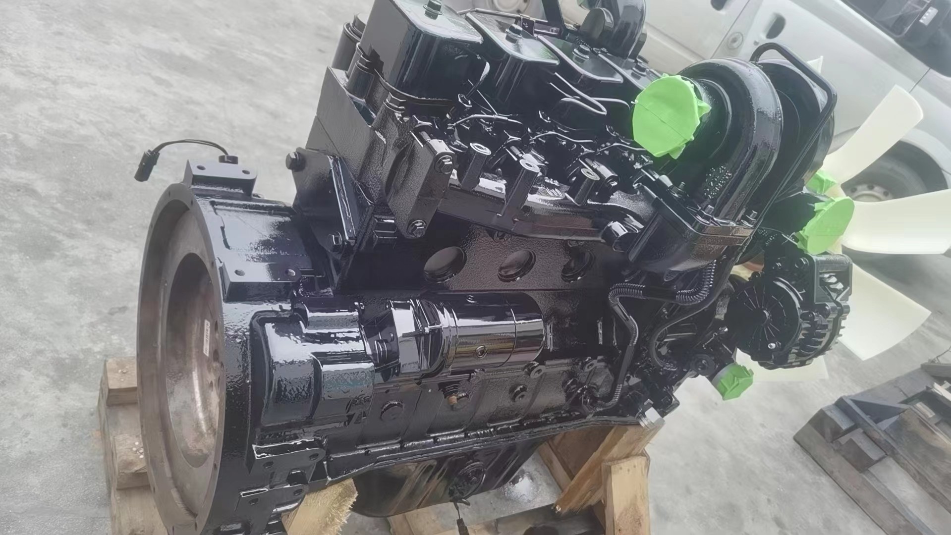 Cummmins 6BT5.9 Full Engine Assembly Parts Of PC200-5 Excavator 6bt5.9 Engine Assembly
