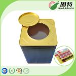 Semi Transparent Hot Melt Glue Rubber Like Solid , Yellow Solid Fly Glue Paper