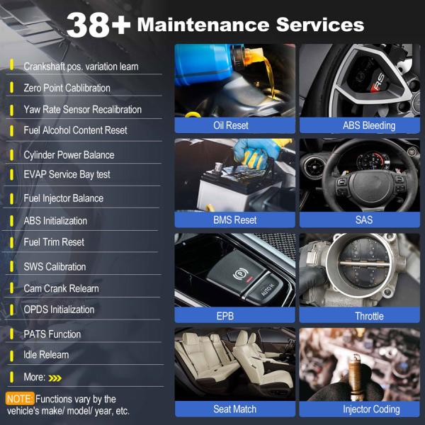 XTOOL D8BT Full System Diagnostic Tool Active Test With 38 Service Functions ECU Coding Support CAN FD