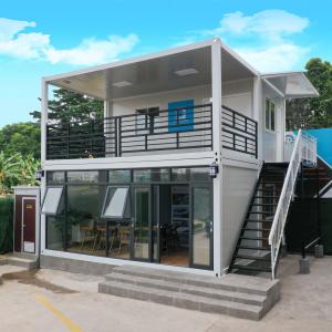 China Zontop High Quality Two Storey Three Bedroom Luxury Living Container House factory