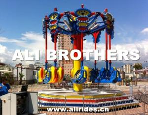 China amusement rides spiral jet adventure park equipment factory
