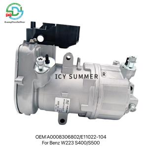 China Hybrid Electric Car AC Compressor A0008306802 E11022-104 For Benz W223 S400 S500 factory
