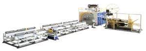 China PE Structure Wall Spiral Plastic Pipe Extrusion Line Reliable Own Made Plate Mould factory