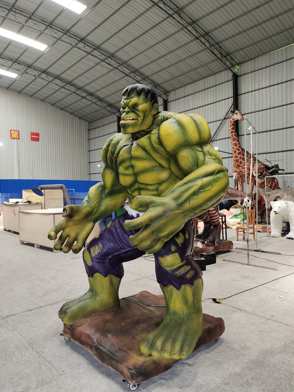 Mechanical Movement Animatronic Movie Characters Customization