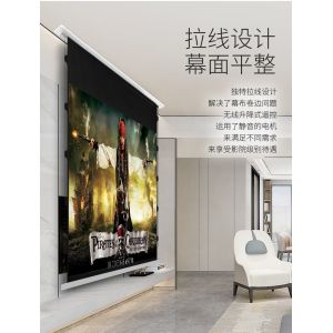 IR 150" Recessed Electric Projection Screen 240V