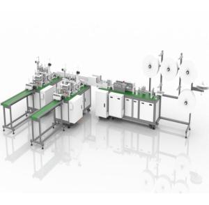 China Reliable Pollution Mask Making Machine , Disposable Face Mask Manufacturing Machine factory