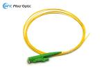 E2000/APC Fiber Optic Pigtail SM G652D 0.9mm Tight Buffer Loose Tube 2 Meter