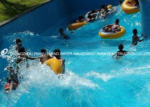 China Strong Large Water Park Lazy River / Galvanized Carbon Steel Supporting factory