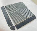 Water Resistant 18mm Polypropylene Garage Floor Tiles For Gyms And Workshops