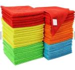KILINE Super Absorbent Microfiber Cleaning Towel Soft Sports Pattern Car Wash
