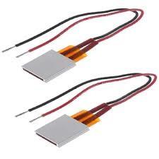 China Screw Fixing PTC Heating Element DC AC 12V 110V 240V Full Clad And Wired factory
