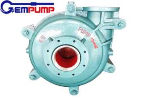 China Diesel Waste Water Horizontal Slurry Pump 5 Vanes Single Suction factory