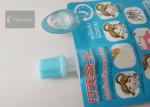 Small Plastic Bottle Spout Cap , Baby Food Pouch Caps OEM ODM Service