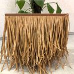 Hotel Roofing Solution Anti-UV Synthetic Palm Leaves Roof Thatch with Nylon