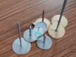 12Gauge 38mm Ductwork Metal Cupped Head Weld Pins , Rock Wool Insulation Weld