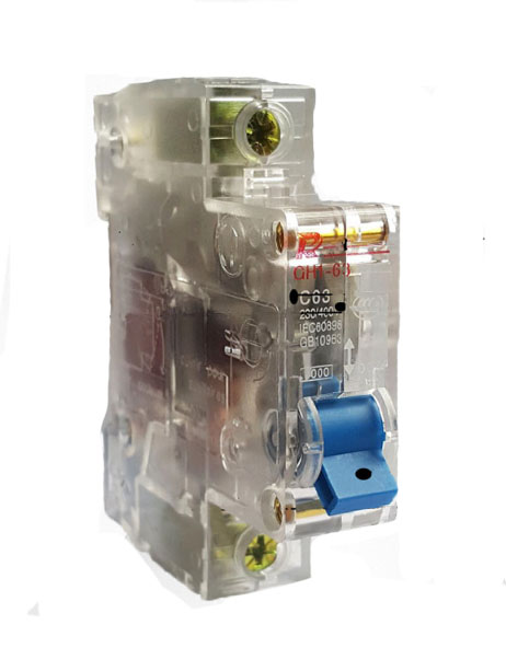 Transparent DZ47 32A 1P+N Leakage protection Residual current Circuit breaker RCBO