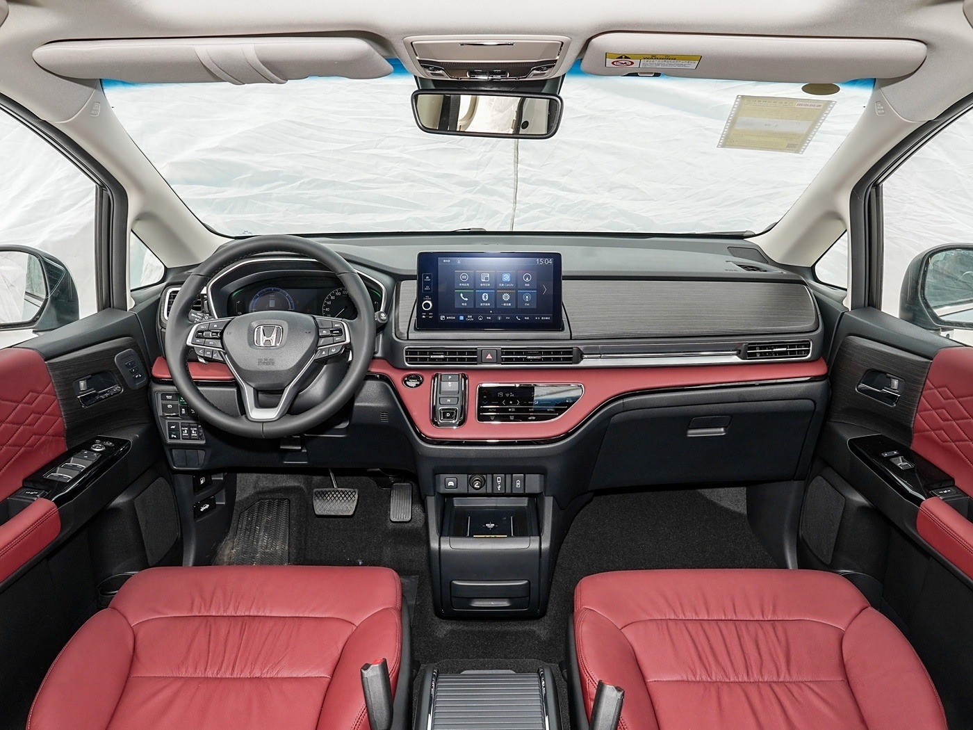 Dongfeng Honda Elysion MPV 2.0L EHEV Luxury Premium Edition With Left Steering Acura Rear Camera And Leather Seats