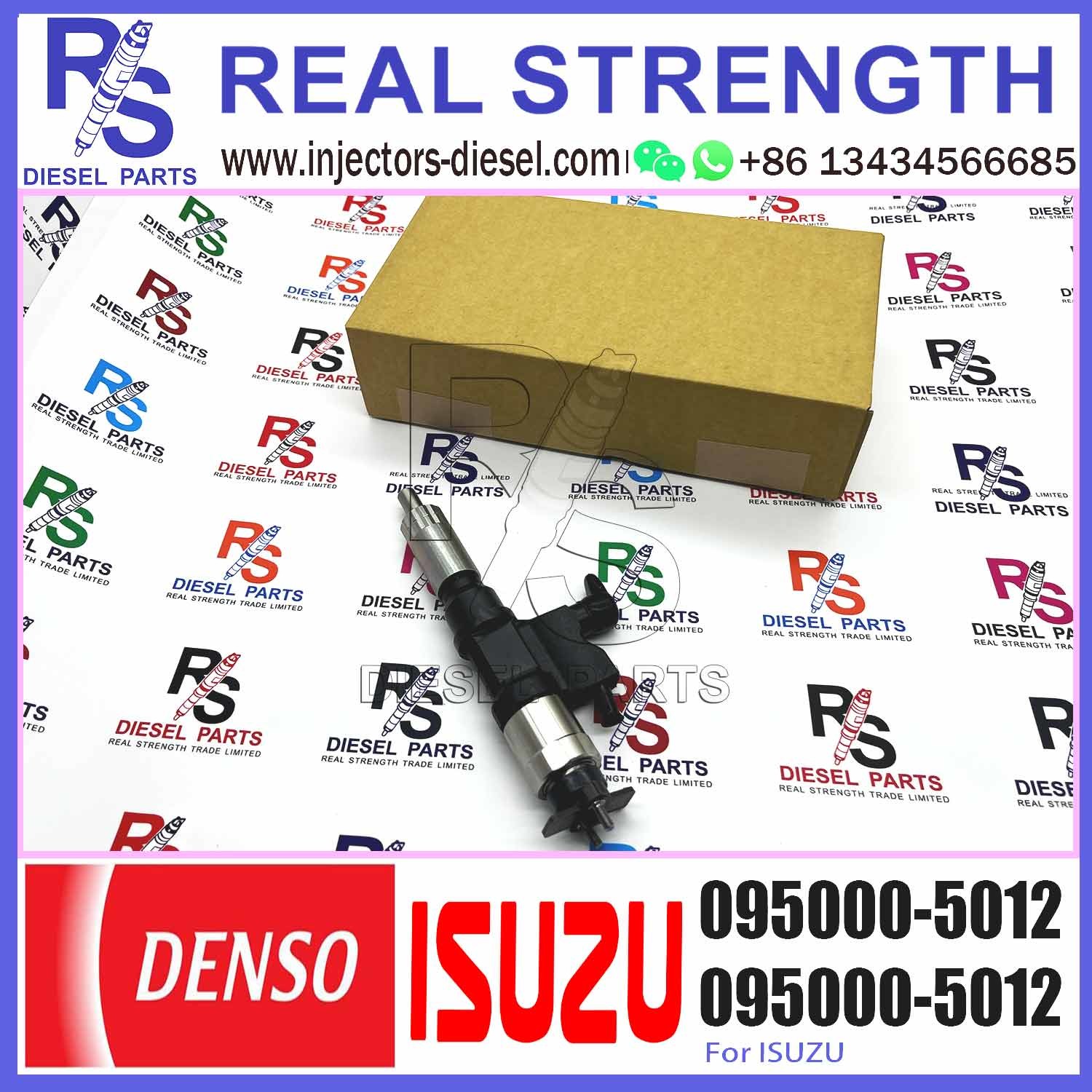 Common Rail Fuel Injector Assembly 095000-5013 095000-5012 For ISUZU 8-97306073-3 8-97306073-2