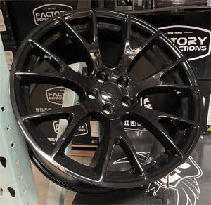 China Fits 20&quot; 9.5&quot; 10.5&quot; Hellcat Wheels Rims Gloss Black Challenger Charger RWD 5x115 factory