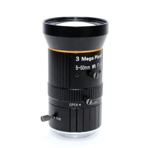 China HD Manual Iris CS Mount Lens 1/2.5'' 3.0 Megapixel F1.4 Iris 5-50mm factory