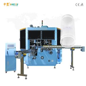 Automatic 3 colors screen printing,hot stamping and labeling all-in-one machine