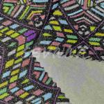Density Jacquard Knitted Double Knit Fabric Summer / Autumn Wear Recycled