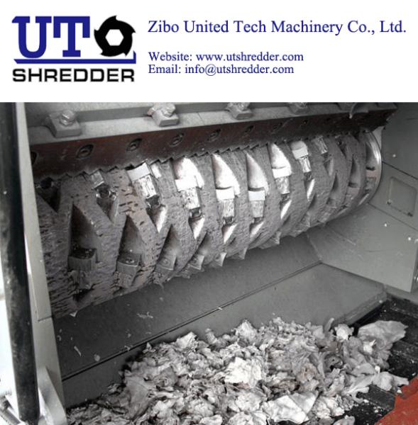 plastic big block crusher, Single Shaft Shredder S2250 automatic Plastic