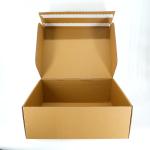Custom Logo Printed Hard Flat Pack Die Cut Folding Kraft Mailer Boxes For