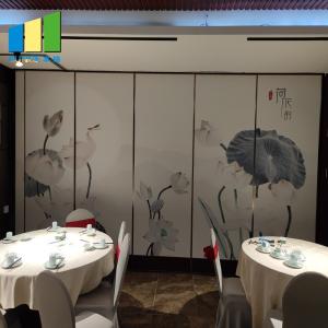 China Aluminum Frame Hotel Movable Sound Proof Partition Walls For Banquet Hall factory