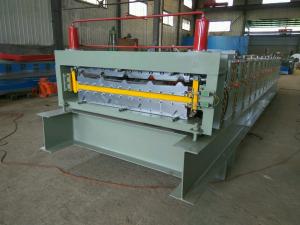 China Dipped Galvanized Iron Wall Panel Roll Forming Machine 380V 60HZ 10-12MPa Hydraulic Pressure factory