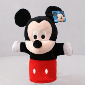 China Lovely Mickey Mouse Minnie Mouse Plush Hand Puppets For Promotion Gifts factory