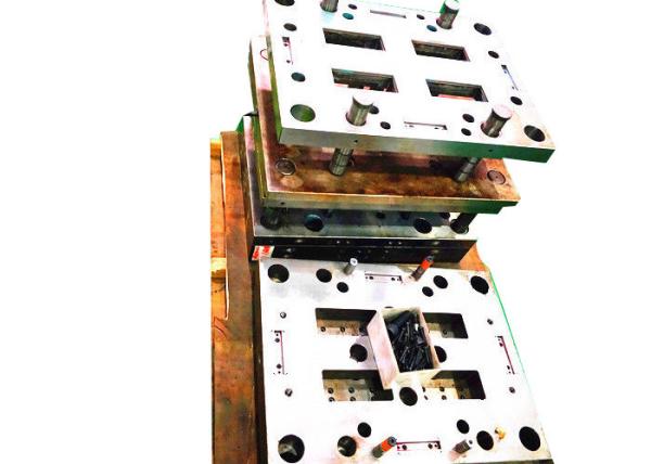 DIY Plastic Injection Molding Mold , Plastic Battery Box Overmolding Injection