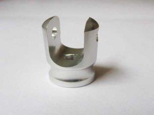 Silver Aluminum Clevis Yoke with Perfect Finishing for Billet Clamps