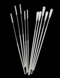 China EO Sterilizied Viral Sampling Swab 10mm Head Length Any Point Breakable factory