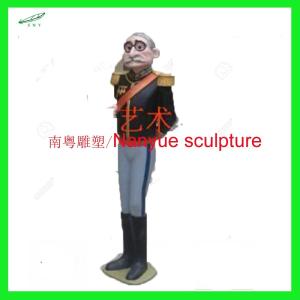 China life size frozen character cartoon statue fiberglass colorful design as decoration in park factory