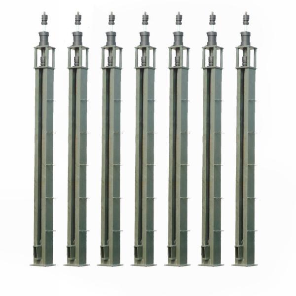 Max Height 400mm Wincoo Hydraulic Jacking System for Stock Tank Construction