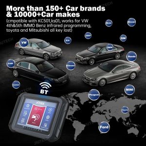 XTOOL D9 All System Diagnostic Scanner ECU Coding Active Test PMI Module