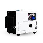 10KW Silent Small Mobile Natural Gas Generator Set Emergency Power
