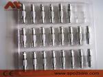 Brass Gold Plated Medical Cable Connectors Metal 1B 2pin 4pin 5pin 6pin