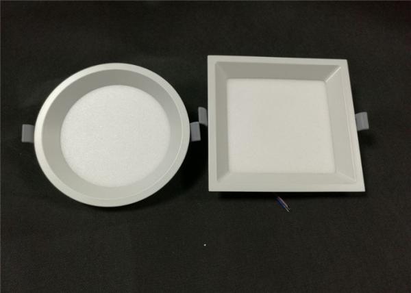 Anti Glare 9 Watt Led Panel Light Flicker Free Round Square DC 24-48V Energy