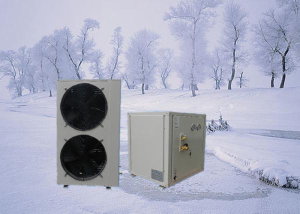 4.6KW 18.6KW EVI split machine air conditioning water heat pump HVAC room