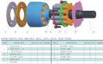 ODM Excavator Hydraulic Pump Parts Eaton 3321 3331 4621 5421 6423 7620 7621