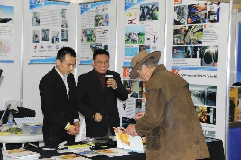 Customer interactions at exhibition
