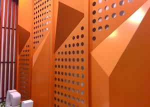 China Plastic Sprayed Microporous Punched Metal Sheet Slotted Hole Perforated Metal factory