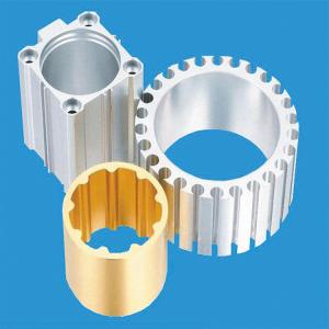 China High Precision Industrial Aluminum Profile Flat Oval Aluminium Extrusion Profiles factory