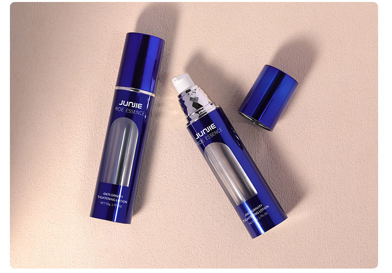 Electroplate Airless Lotion Bottle Packaging Airless Cream Jar Customized For Personal Skin Care