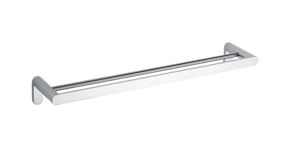 Double towel rail 87709-600,600mm-Square &Brass&Chrome color &matt black color &